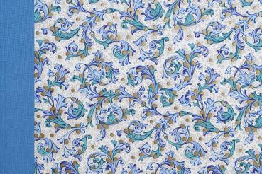 hellblaues Designpapier Venezia Papeterie Schreibweise